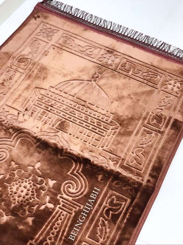 Luxury Prayer Mat - Dark brown - Image 2