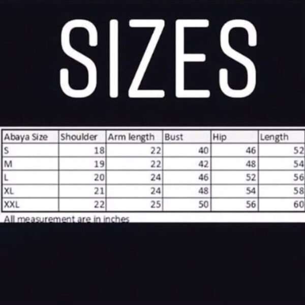 Butterfly Sleeves Abaya - Image 4