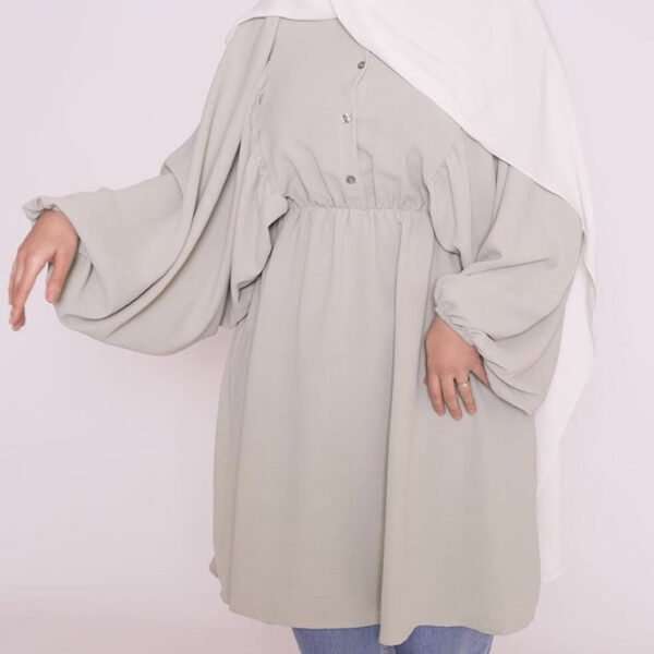 Grey Modest Top - Image 4