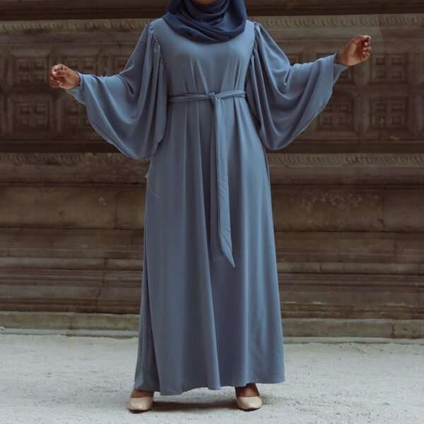 Butterfly Sleeves Abaya - Image 3