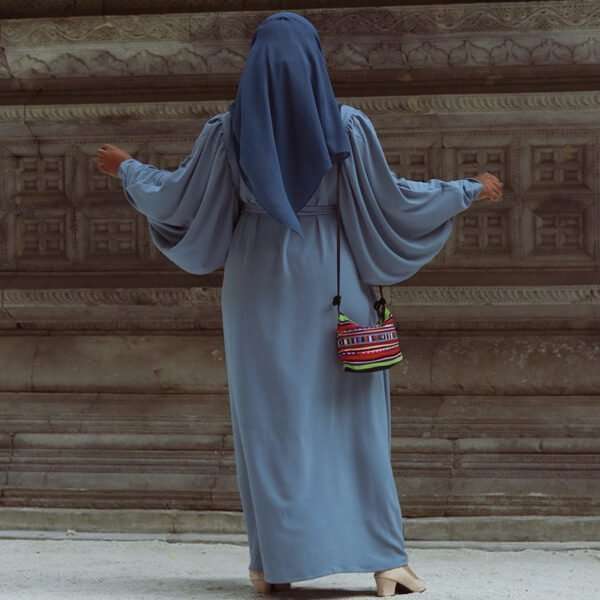 Butterfly Sleeves Abaya - Image 2