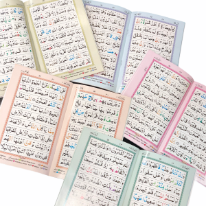 Color coded Quran with Tajweed rules 30-para set