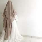 3-layered khimar – extra long