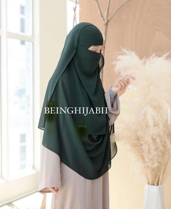 Hijab with matching niqab - Image 7