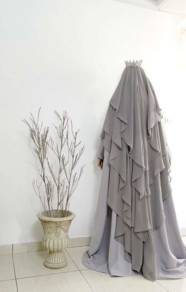 3-layered khimar - extra long