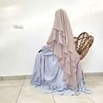 3-layered khimar – extra long