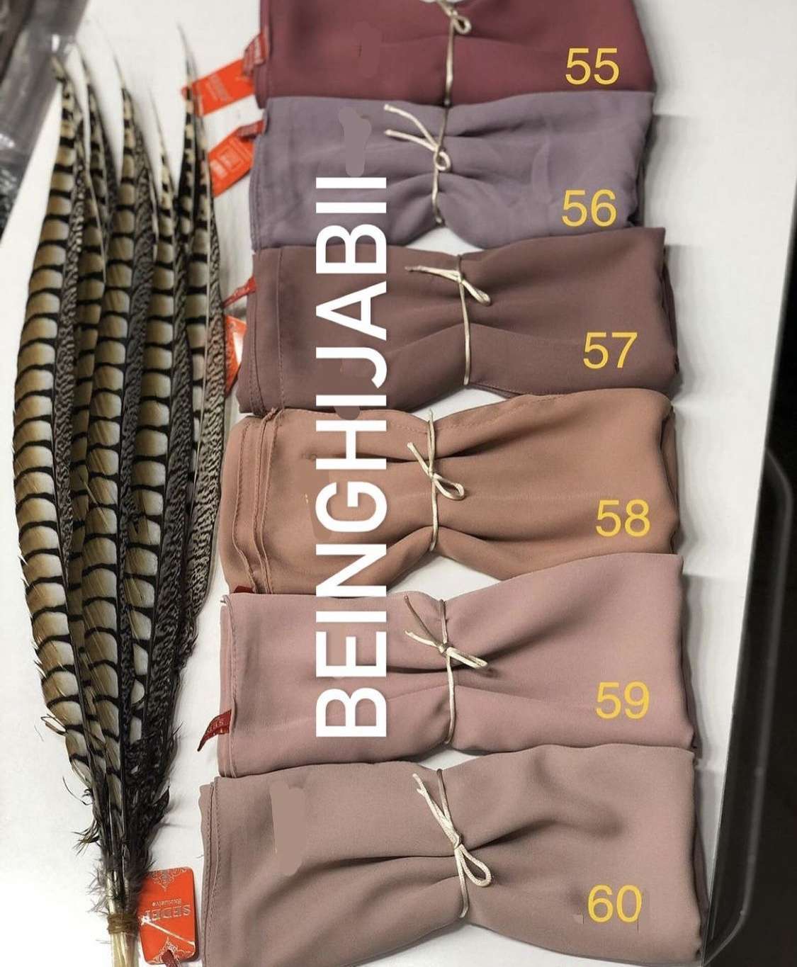 Georgette hijabs- extra large
