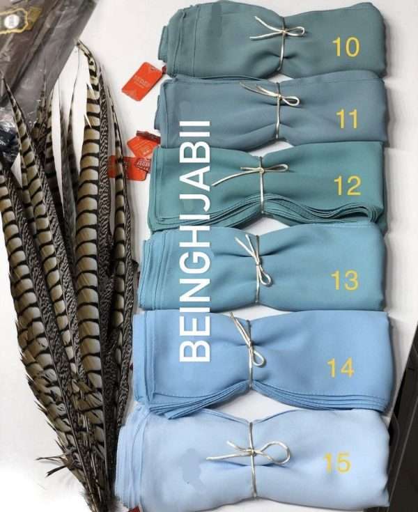 Georgette hijabs - extra large - Image 5
