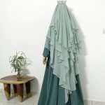 3-layered khimar – extra long