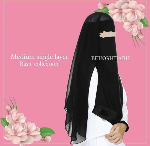 Single layered niqab - Image 3