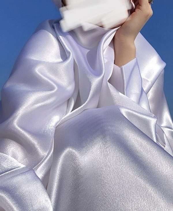 One piece jilbab- Premium satin - Image 3