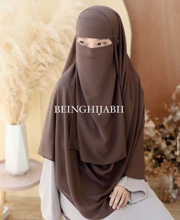 Hijab with matching niqab - Image 12