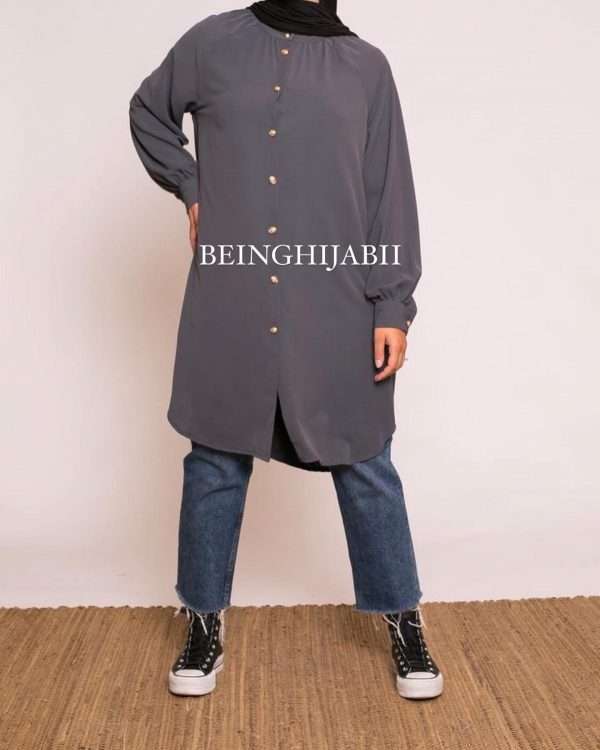 Modest shirt kurti - Image 3