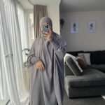 Jilbab & skirt set