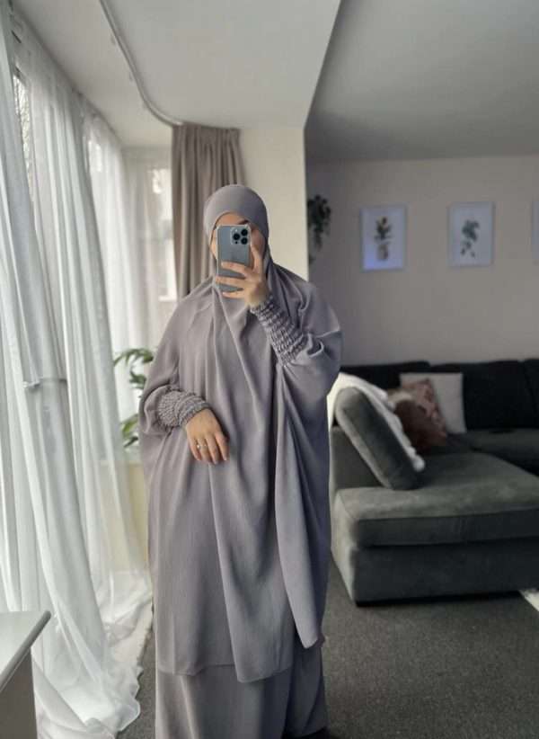 Jilbab & skirt set