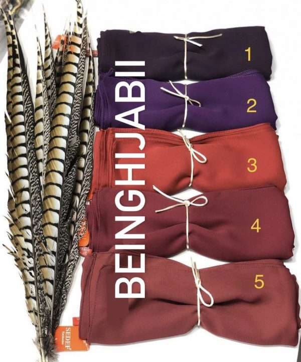 Georgette hijabs - extra large