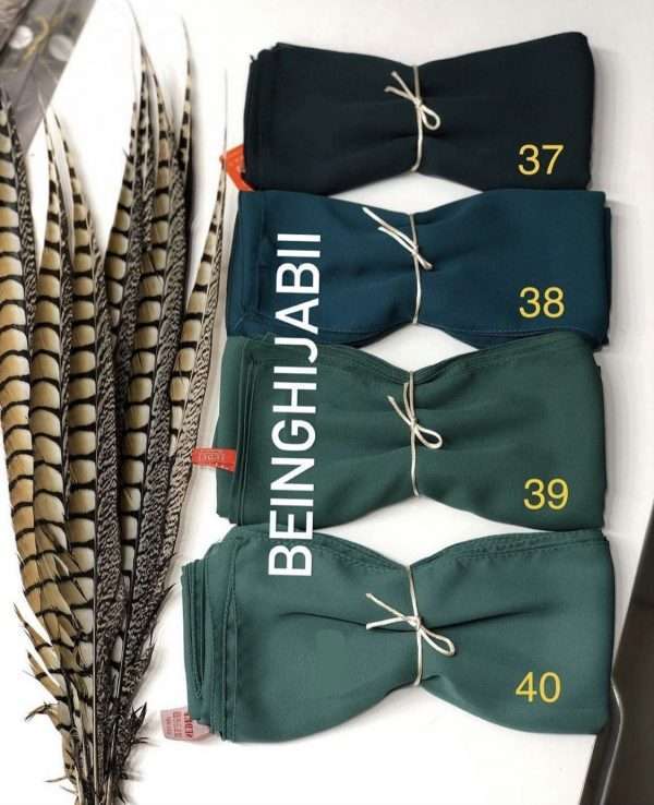 Georgette hijabs - extra large