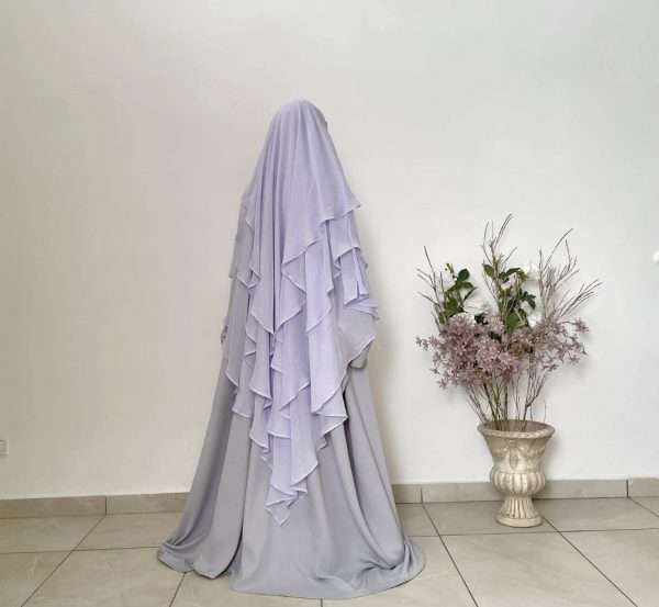 3-layered khimar - Extra long