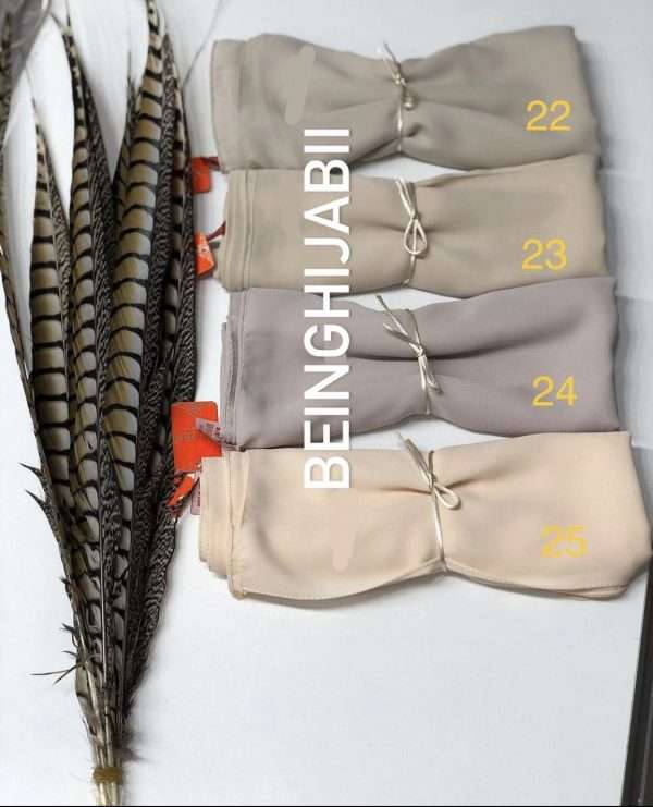 Georgette hijabs - extra large - Image 3