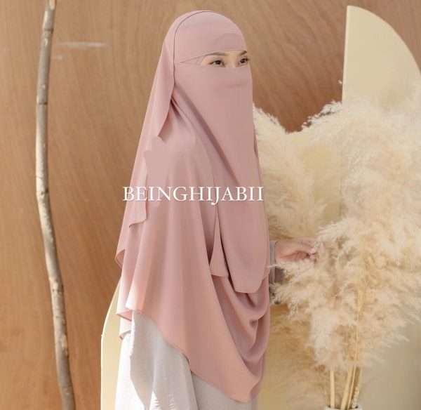 Hijab with matching niqab - Image 13