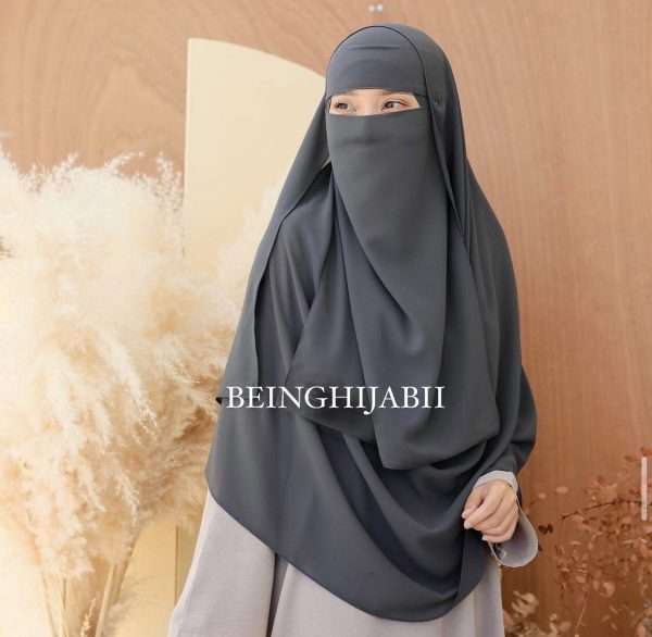 Hijab with matching niqab - Image 8