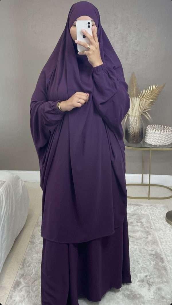 Jilbab & skirt set