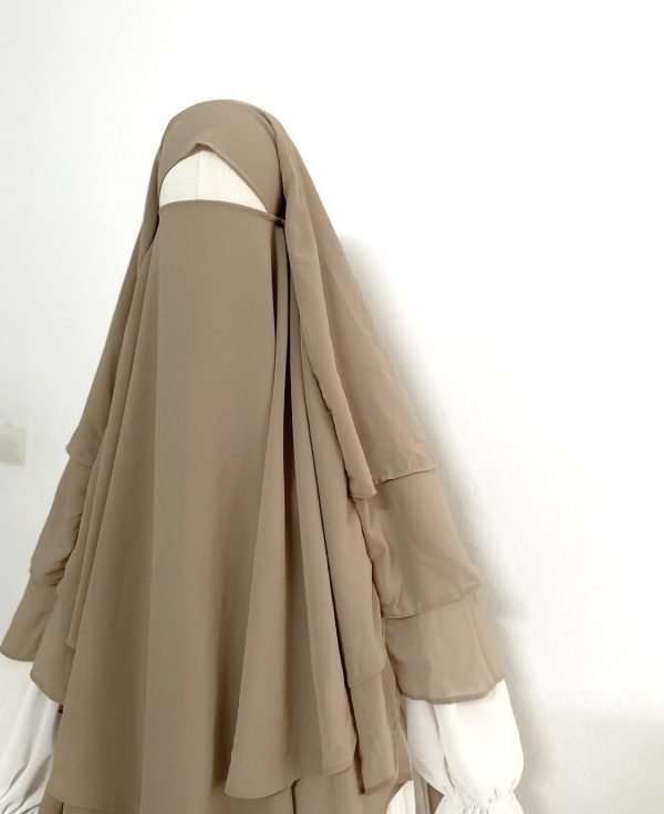 3-layered khimar - extra long - Image 2