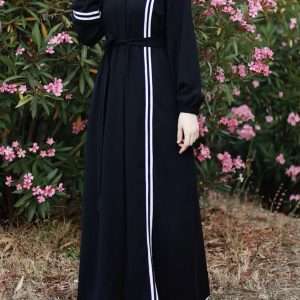 Black formal abaya