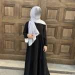 Layered abaya