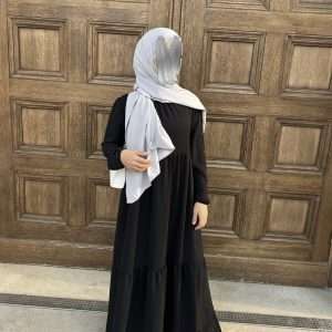 Layered abaya