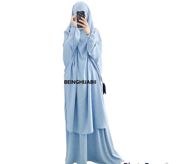 Jilbab & skirt set