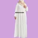 Layered abaya