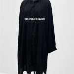 Long shirt – black