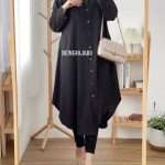 Long shirt – Black