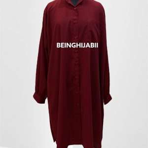 Long shirt - maroon