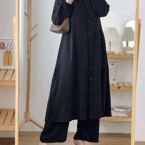 Modest co-ord - Black