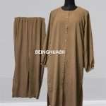 Modest co-ord – light brown