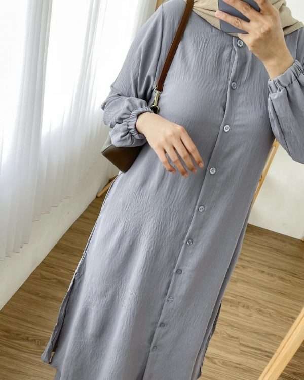 Modest co-ord - steel grey - Image 2