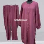 Modest co-ord – mauve pink