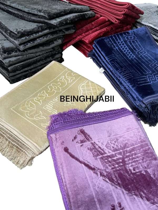 Luxury prayer mat - Creme - Image 4