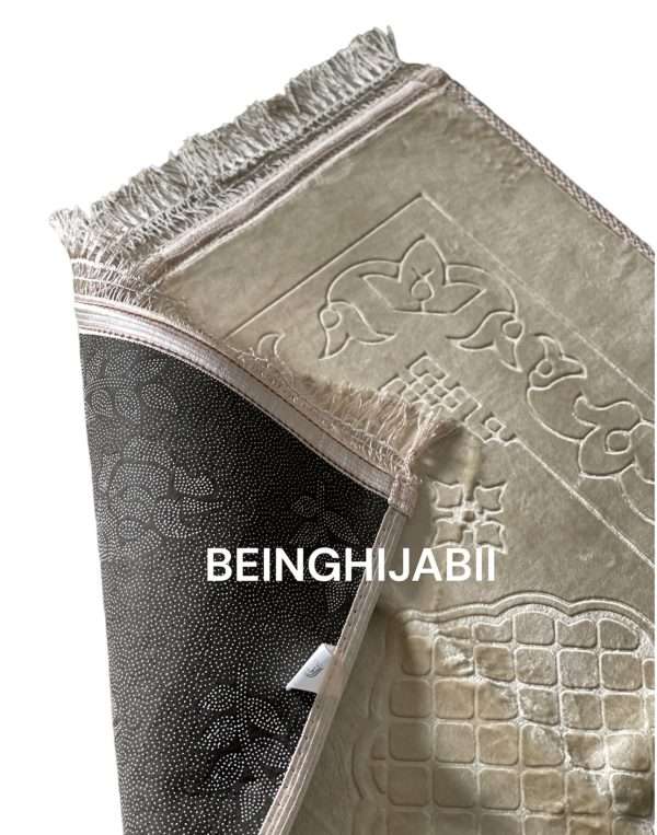 Luxury prayer mat - Creme - Image 3