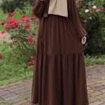 Layered abaya