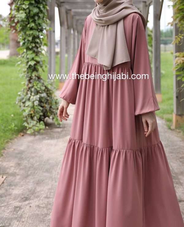 Layered abaya - Image 3