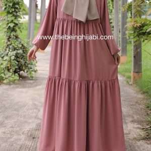 Layered abaya