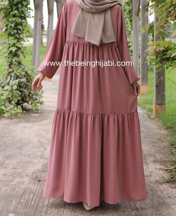 Layered abaya