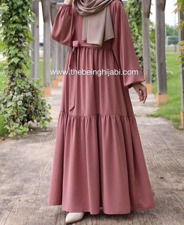 Layered abaya - Image 2