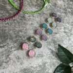 Rainbow diamonds hijab magnets
