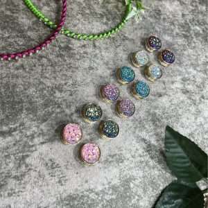 Rainbow diamonds hijab magnets