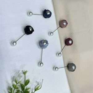 Flower pins