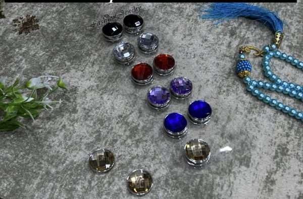 Rhinestone hijab magnets